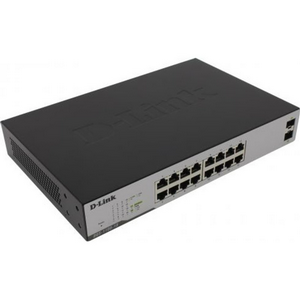 Коммутатор D-Link DGS-1100-16/B2A управляемый 16x10/100/1000 Мбит/сек