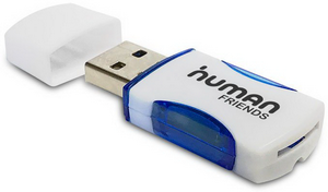 Картридер USB CBR Human Friends Speed Rate Impulse Blue