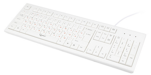 Клавиатура Gembird KB-8353U белый USB