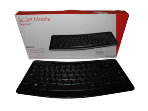 Клавиатура Bluetooth Microsoft Sculpt Mobile Keyboard Black