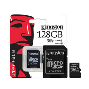   microSDXC 128Gb Kingston SDCS/128GB {MicroSDXC Class 10 UHS-I, SD adapter}