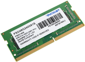  SODIMM DDR4 2400 8GB PC4-19200 Patriot PSD48G240081S