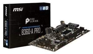   MSI B360-A PRO (LGA1151v2 B360 DDR4 ATX)