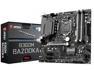   MSI B360M BAZOOKA (LGA1151v2 B360 DDR4 mATX)
