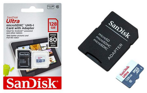   microSDXC 128Gb SanDisk SDSQUNS-128G-GN6TA