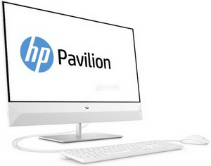  27" HP Pavilion 27-xa0096ur (FHD i3-9100T/8Gb/256Gb SSD/W10/k+m) [7JU26EA]