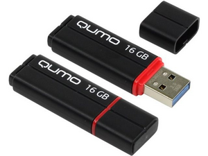 Флешка USB3.0 16Gb QUMO Speedster QM16GUD3-SP-black