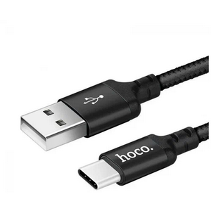 Кабель USB Type-C 1м Hoco X14 Black