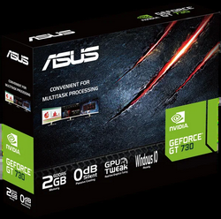  NVIDIA GeForce GT730 2Gb ASUS GT730-SL-2GD5-BRK-E