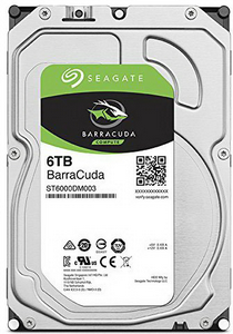   6TB Seagate BarraCuda ST6000DM003 5400rpm 256Mb