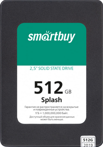SSD  512Gb Smartbuy Splash SBSSD-512GT-MX902-25S3