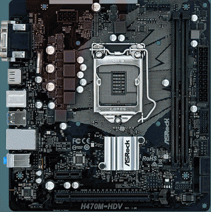   Asrock H470M-HDV (LGA1200 H470 DDR4 mATX)