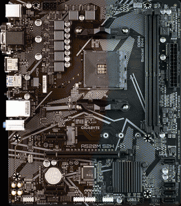   Gigabyte A520M S2H (AM4 A520 DDR4 mATX)