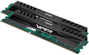   DDR3 1600 8Gb (2 x 4Gb) (PC3-12800) Patriot Viper3 PV38G160C9K