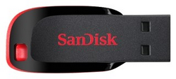  USB2.0 64Gb SanDisk SDCZ50-064G-B35 Black-Red