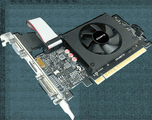  NVIDIA GeForce GT710 2Gb Gigabyte GV-N710D5-2GIL