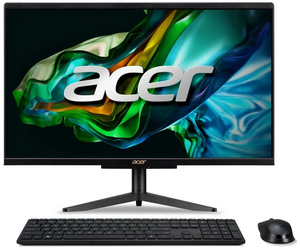  23.8" Acer Aspire C24-1610 [DQ.BLBCD.001] Black 23.8" {Full HD N200/8Gb/SSD256Gb UHDG/CR/noOS/kb/m}